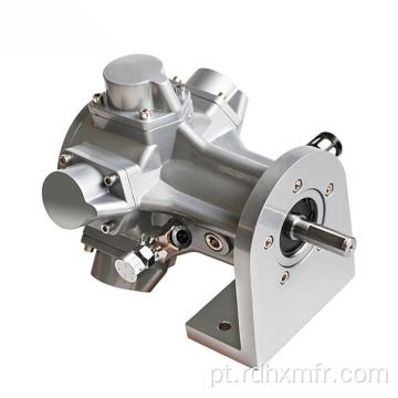 Motor pneumático de pistão de flange horizontal 3/4HP HM6-L